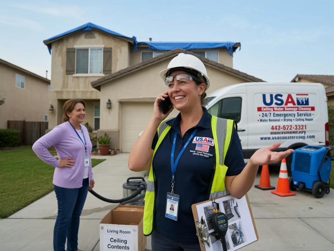 Ceiling Water Damage Restoration Busby, MT FAQs